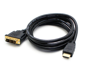 HDMI2DVIDS6F - AddOn Networks 6FT HDMI MALE TO DVI-D MALE BLACK ADAPTER CABLE