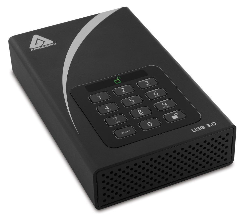 ADT-3PL256-2000 - Apricorn 2TB USB 3.0 256B AES ENCRYPTED DSKTP DR