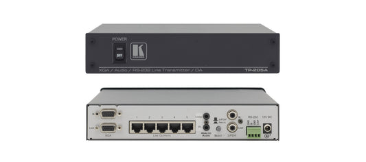 Kramer Electronics THE TP-205A IS A HIGH-PERFORMANCE TRANSMITTER. IT ACCEPTS A COMPUTER GRAPHICS IN