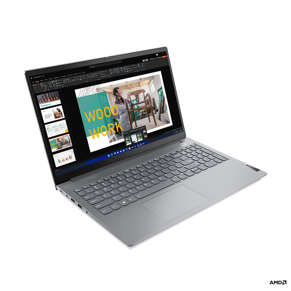Lenovo ThinkBook 15 5425U Notebook 15.6" Full HD AMD Ryzenâ„¢ 3 8 GB DDR4-SDRAM 256 GB SSD Wi-Fi 6 (802.11ax) Windows 11 Pro Gray