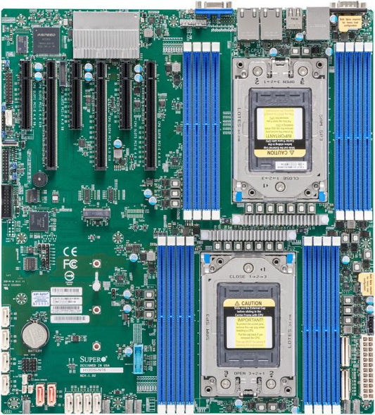 SUPERMICRO H12 AMD DP ROME/MILAN PLATFORM WITH SOCKET SP3CPU SINGLE UNIT