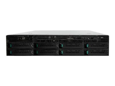 Intel R2312BB4GCSAS server barebone Intel® C602 LGA 1356 (Socket B2) Rack (2U) Aluminum, Black