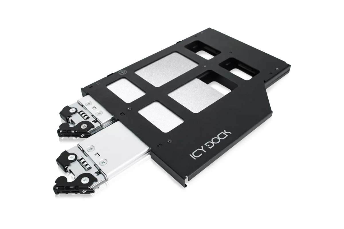 MB852M2PO-B - Icy Dock ToughArmor 2 x M.2 NVMe SSD Mobile Rack Enclosure