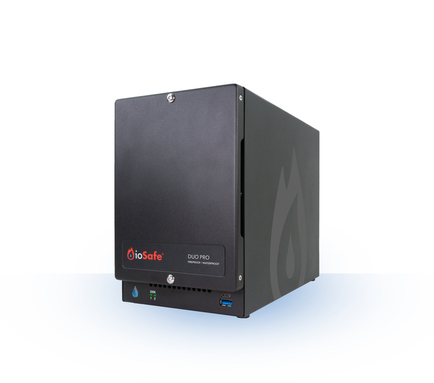 ioSafe Duo Pro disk array 8 TB Desktop Black