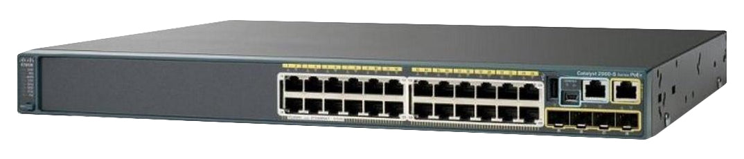 WS-C2960S-24PS-L - Cisco CATALYST 2960S 24 GIGE POE 370W, 4 X SFP