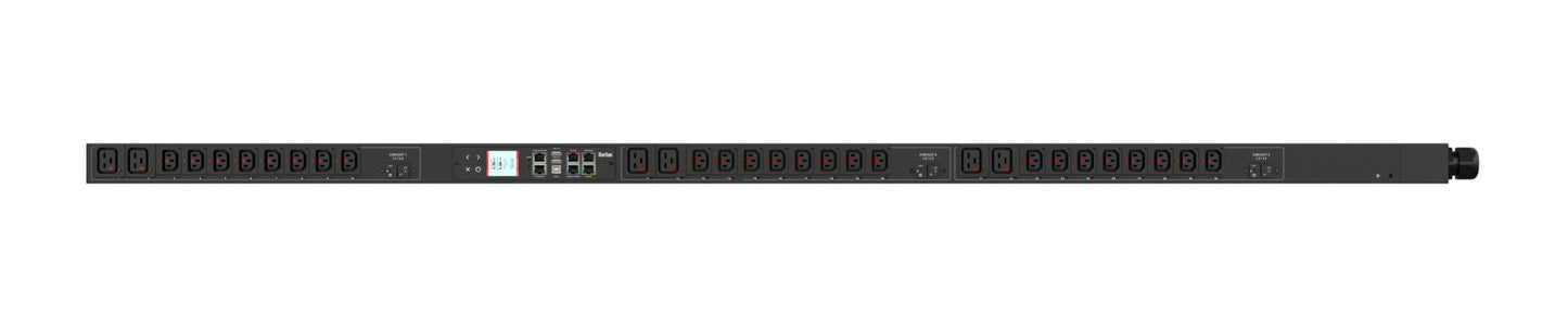 Raritan PX3-5666V-E2 power distribution unit (PDU) 30 AC outlet(s) 0U Black