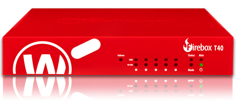 WATCHGUARD FIREBOX T40 WITH 1Y BASIC SECURITY SUITE(EU)