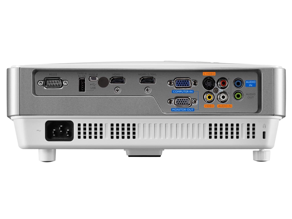 MW632ST - Benq WXGA 3200 ANSI LUMENS 5.7LBS HDMIX2 (1 SHARED WITH MHL) D-SUB A X1 2W X1