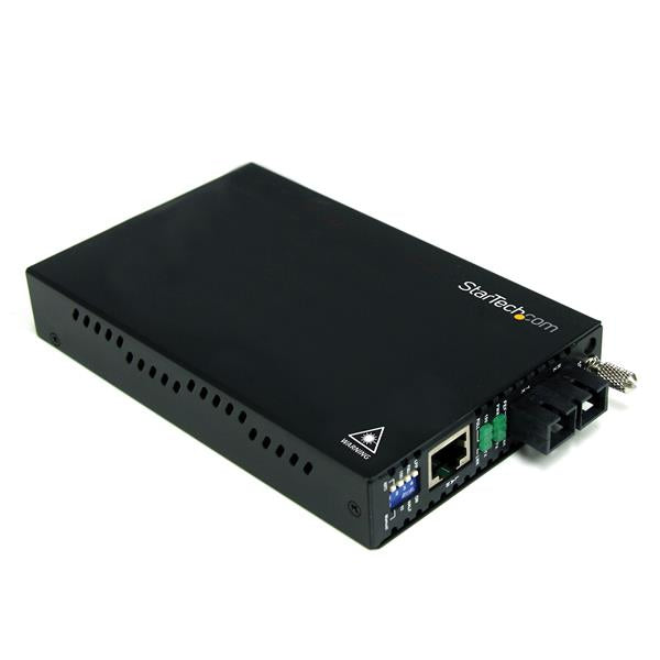 StarTech.com ET90110SM302 network media converter 200 Mbit/s 1310 nm Single-mode Black
