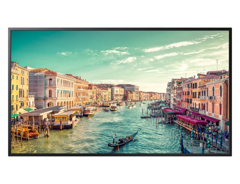 Samsung QM32R-B signage display Digital signage flat panel 32" LED Wi-Fi 400 cd/m² Full HD Black Built-in processor Tizen 4.0