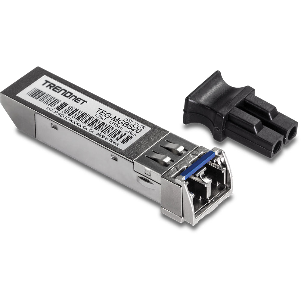 TEG-MGBS20 - Trendnet SFP SINGLE MODE LC MODULE 20KM
