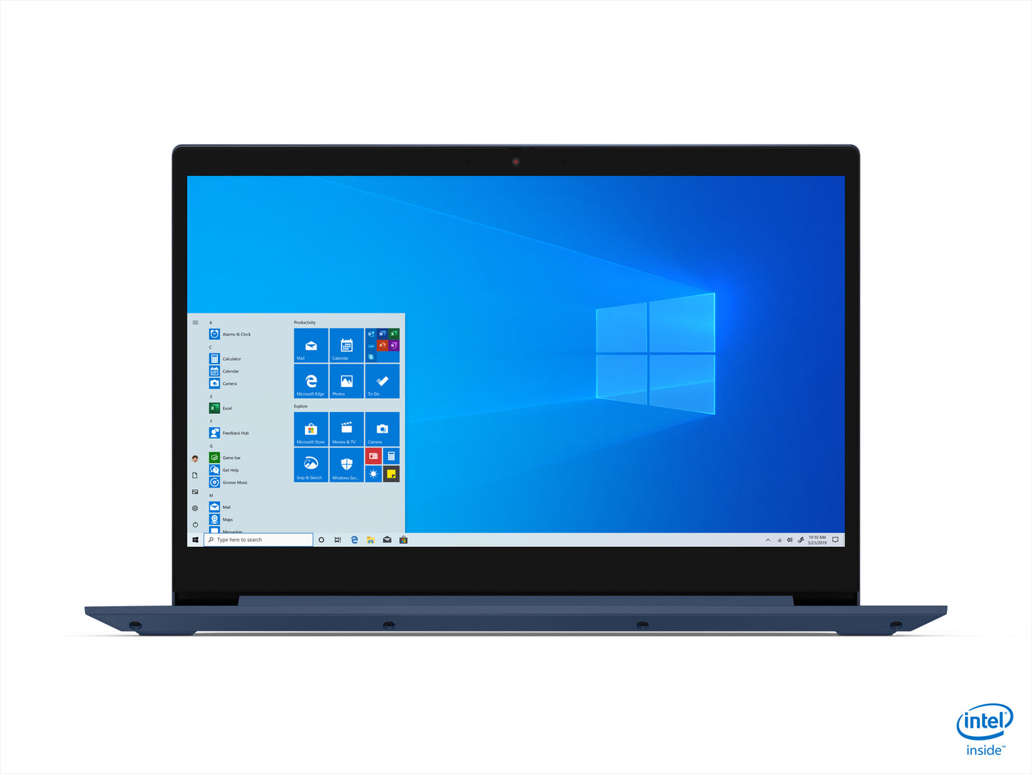 Lenovo IdeaPad 3 i5-1035G1 Notebook 17.3" HD+ Intel® Core™ i5 8 GB DDR4-SDRAM 256 GB SSD Wi-Fi 5 (802.11ac) Windows 10 Home Blue