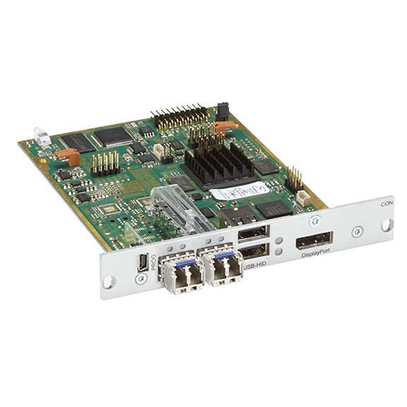 MODULAR KVM EXTENDER RECEIVER INTERFACE CARD - 4K60 DISPLAYPORT 1.2, USB-HID, 2X
