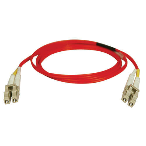 N320-02M-RD - Tripp Lite 2M DUPLEX MULTIMODE 62.5/125 FIBER OPTIC PATCH CABLE LC/LC RED 6FT 2 METER