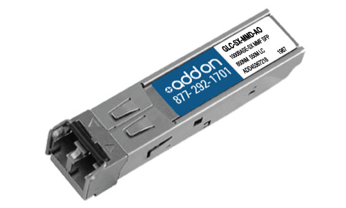 GLC-SX-MMD-AO - AddOn Networks CISCO GLC-SX-MMD COMPATIBLE TAA COMPLIANT 1000BASE-SX SFP TRANSCEIVER