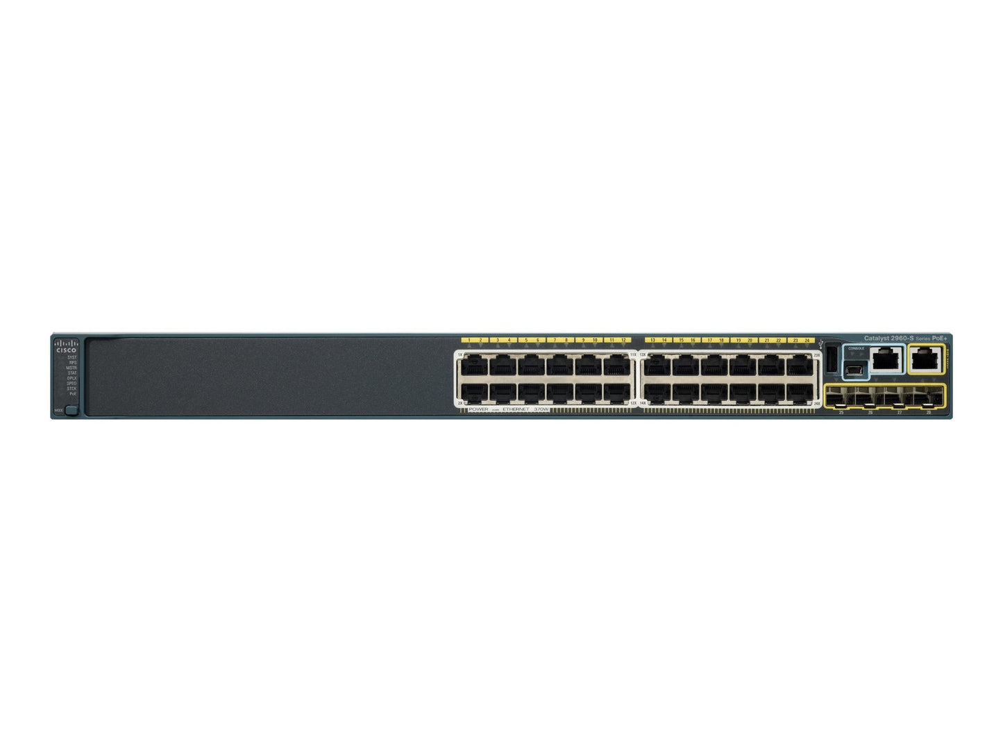 WS-C2960S-24PSL-RF - Cisco CAT 2960S 24 GIGE POE 370W 4 X SFP LAN B