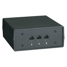 SWJ-100A - Black Box 2-TO-1 CAT5 FAST ETHERNET MANUAL DESKTOP SWITCH - RJ45, GSA, TAA