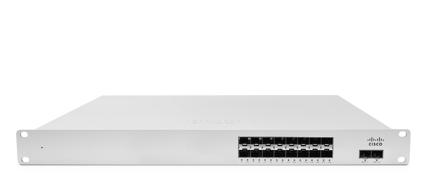 Cisco Meraki MS410-16 Managed L3 1U Gray