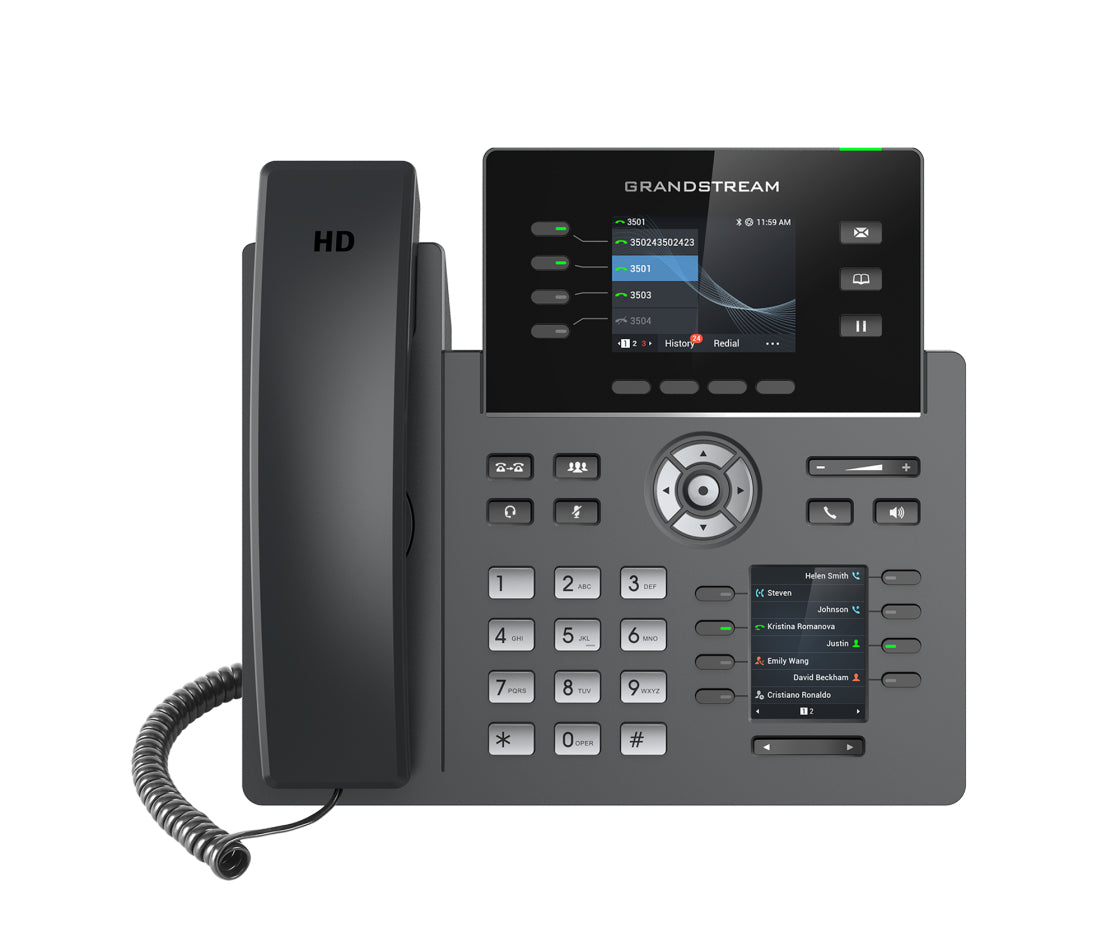 GRP2614 - Grandstream Networks THE IS A 4-LINE CARRIER-GRADE IP PHONE DESIGNED WITH ZERO-TOUCH