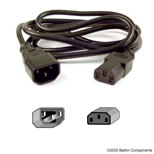 F3A102-05 - Belkin POWER EXTENSION CABLE - POWER IEC 320 EN 60320 C13 - FEMALE - POWER IEC 320 EN 6