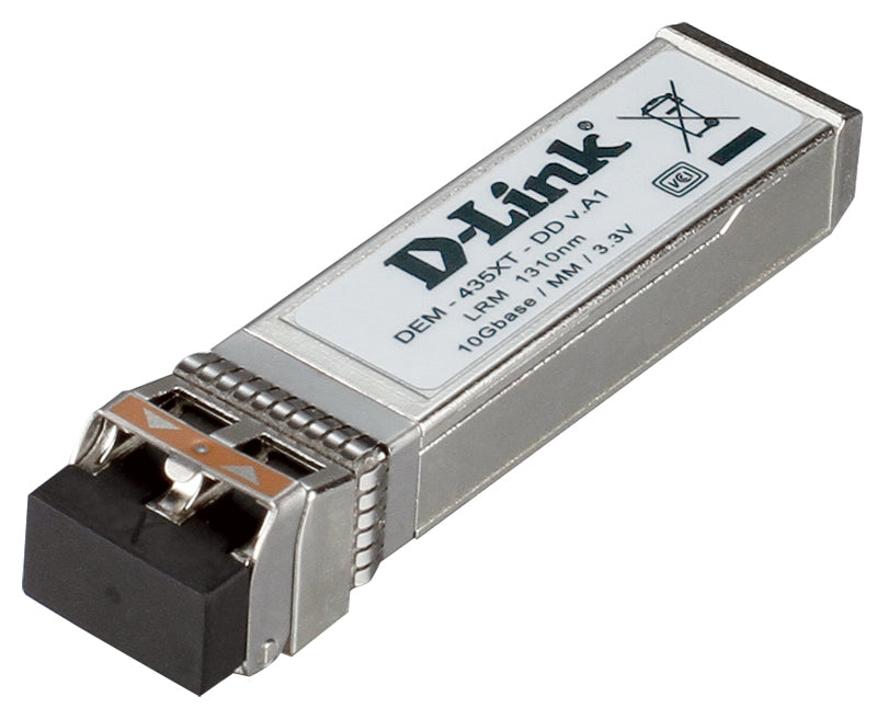 D-Link DEM-435XT-DD network transceiver module Fiber optic 10000 Mbit/s SFP+ 1310 nm