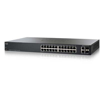 SLM2024T-UK - Cisco SG200-26 26-PORT GIGABIT SMART SWITCH