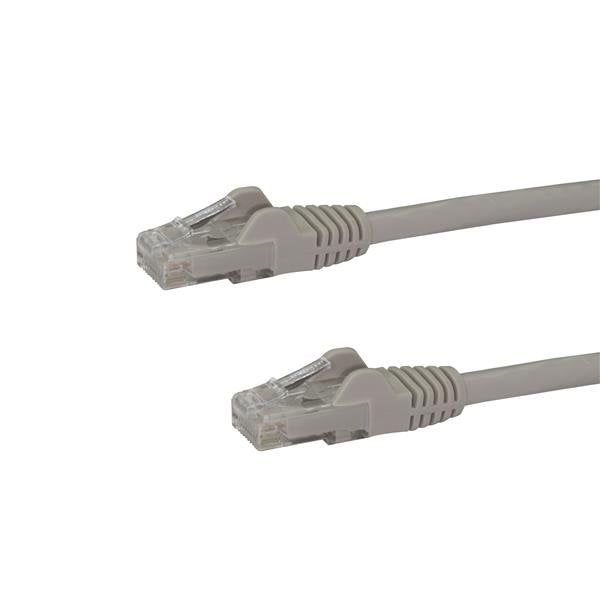 N6PATCH7GR - StarTech.com 7FT GRAY CAT6 ETHERNET CABLE DELIVERS MULTI GIGABIT 1/2.5/5GBPS & 10GBPS UP TO 1