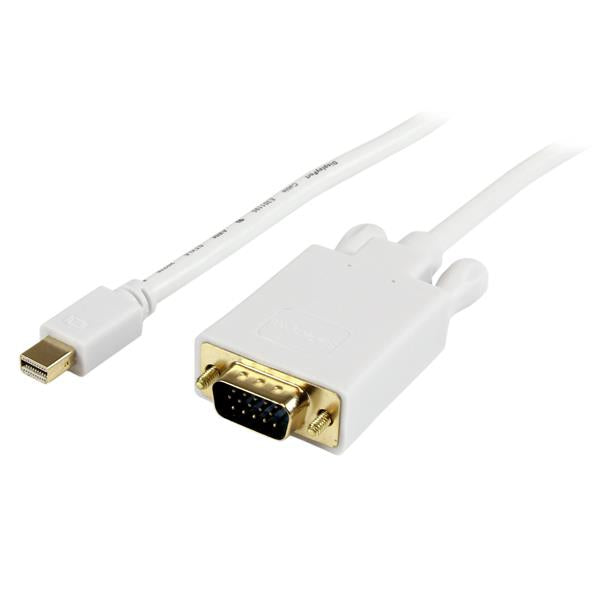 MDP2VGAMM15W - StarTech.com 15FT MINI DISPLAYPORT TO VGA
