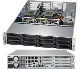 Supermicro SuperServer 6029P-WTRT Intel C622 LGA 3647 (Socket P) Rack (2U) Black