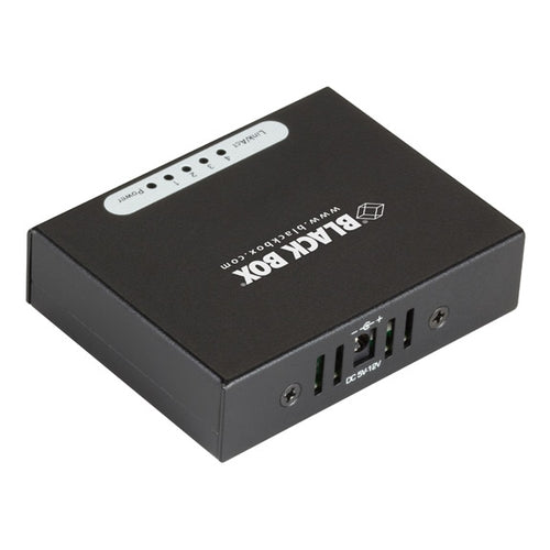 LGB304AE - Black Box GIGABIT ETHERNET (1000-MBPS) SWITCH - (4) 10/100/1000-MBPS COPPER RJ45, 220V AC-
