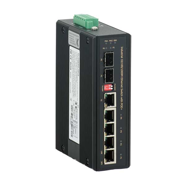 PC-PIGE502-GBTE - Barox 5x10/100/1000TX RJ45 2x100/1000FX Switch