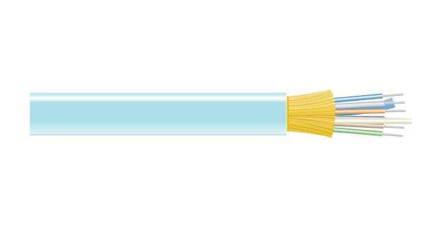 Black Box FOBC55-INM3-AQ-06F fiber optic cable 12007.9" (305 m) OFNP OM3 Aqua color