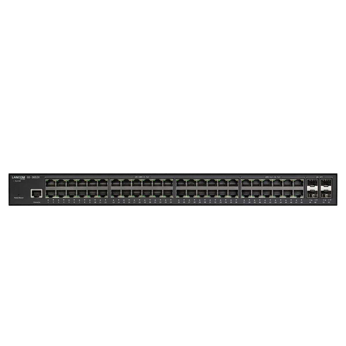 GS-3652X - Lancom 48-Port Gigabit 4-Port 10G SFP+ Managed Switch