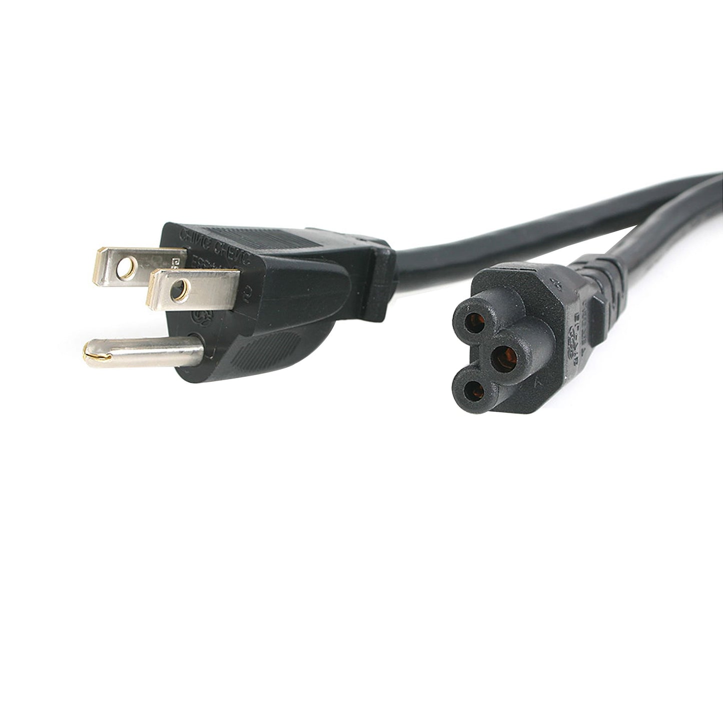 PXT101NB3S10 - StarTech.com 10FT LAPTOP POWER CORD NEMA 5-15P TO IEC C5 AC POWER CORD FOR MOST NOTEBOOKS P