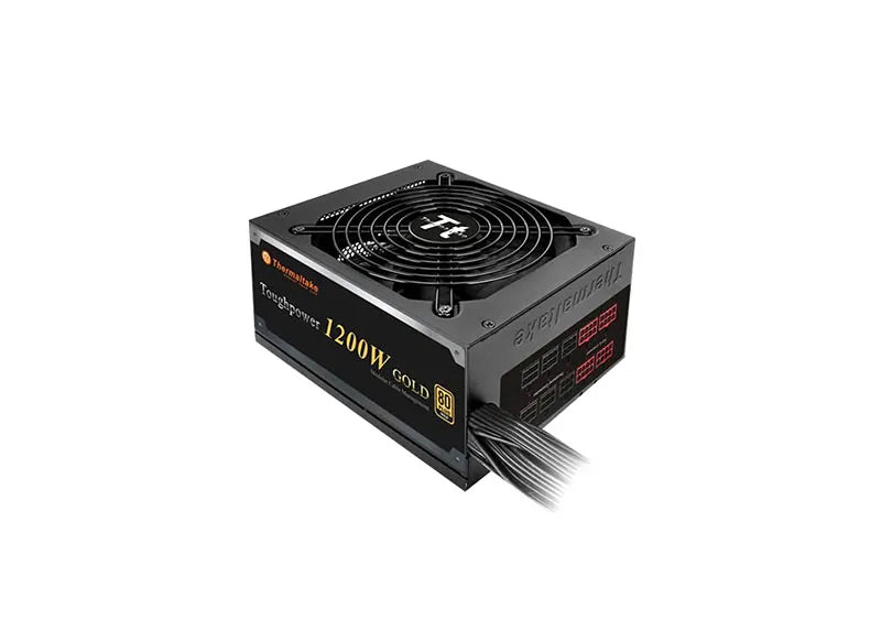 PS-TPD-1200MPCGUS-1 - Thermaltake TOUGHPOWER 1200-WATT 80 PLUS GOLD CERTIFIED MODULAR DESIGN WITH FLAT