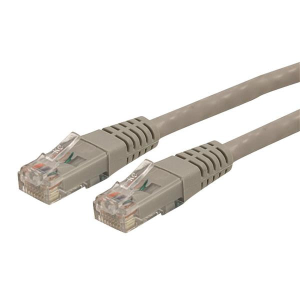 C6PATCH50GR - StarTech.com 50FT GRAY CAT6 ETHERNET CABLE DELIVERS MULTI GIGABIT 1/2.5/5GBPS & 10GBPS UP TO
