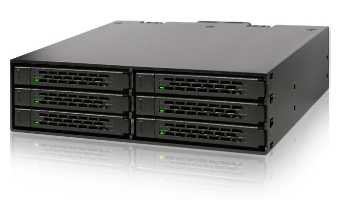 MB996SP-6SB - Icy Dock TOUGHARMOR 6-BAY SATA HOT-SWAPPABLE 2.5-INCH HDD/SSD RAID