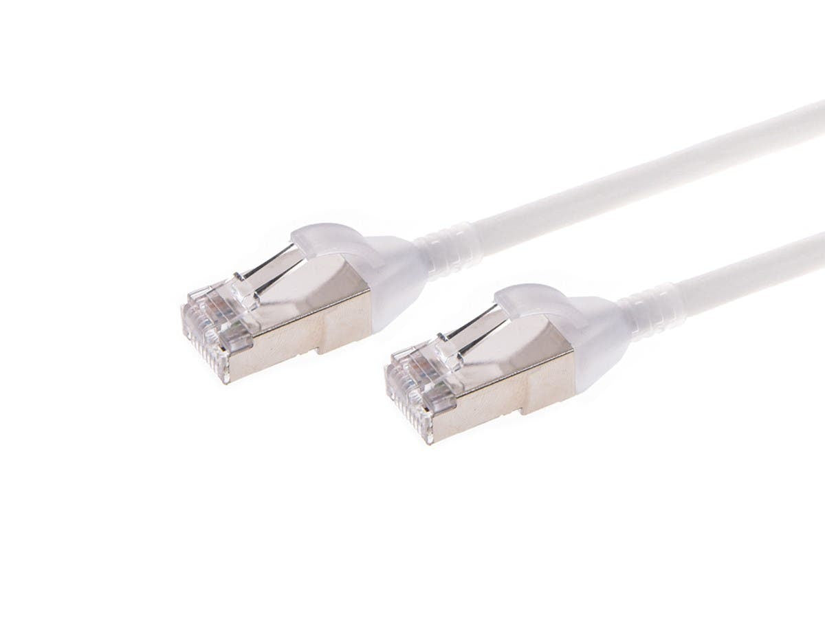 42991 - Monoprice SLIMRUN CAT6A ETHERNET PATCH CABLE - SNAGLESS_ DOUBLE SHIELDED_ COMPON