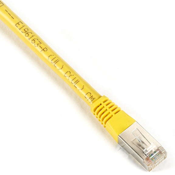 EVNSL0604MS-0025 - Black Box CAT6 400-MHZ MOLDED BOOT SOLID ETHERNET PATCH CABLE - SHIELDED (F/UTP), CM PVC (