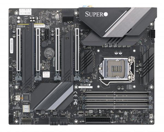 MOTHER BOARD-INTEL, ATX,Z490,LGA1200,4XDDDR4,128GB,4PCI-E3.0(16/NA/16/NA),4S, SI