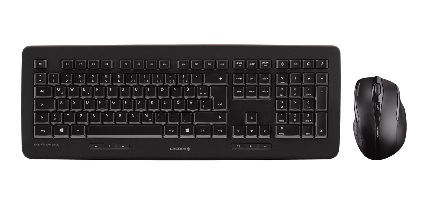 JD-0520EU-2 - CHERRY DW 5100 BLK WRLS KEYB & MOUSE