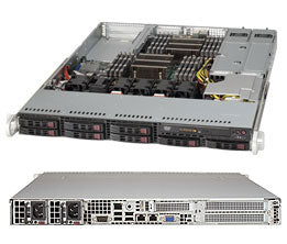 Supermicro SuperChassis 119TQ-R700WB Rack Black 700 W