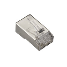 CAT6 MODULAR PLUG - SHIELDED, RJ45, 100-PACK, GSA, TAA