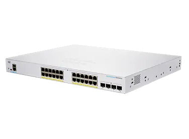 Cisco CBS250-24FP-4X-NA network switch Managed L2/L3 Gigabit Ethernet (10/100/1000) Silver