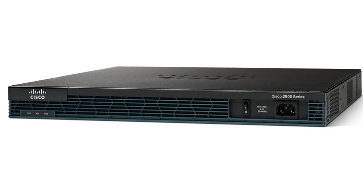 Cisco 2901 wired router Gigabit Ethernet Multicolor