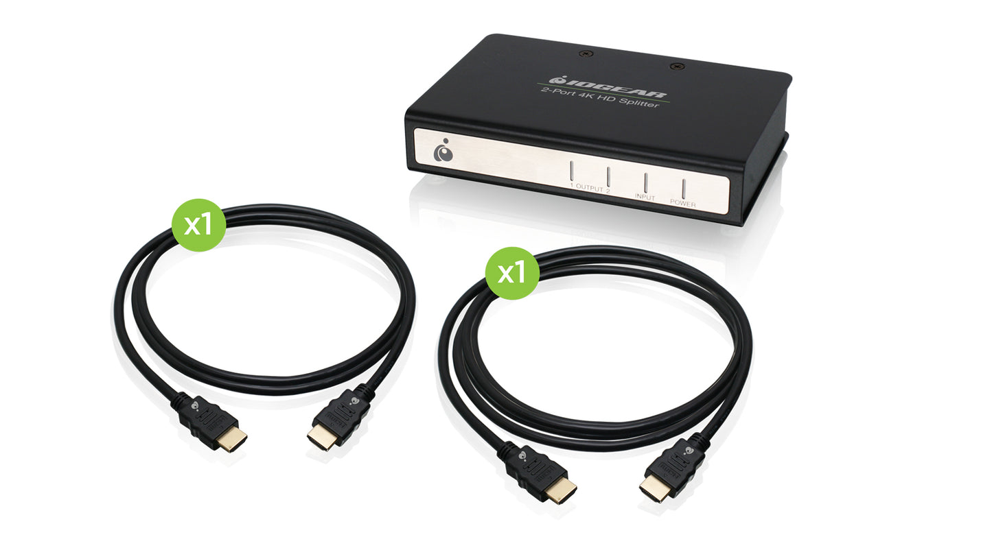 GHSP8422BKIT - iogear SEND CINEMA 4K AUDIO & VIDEO FROM A SINGLE HDMI SOURCE SUCH AS A SET-TOP BOX,GAM