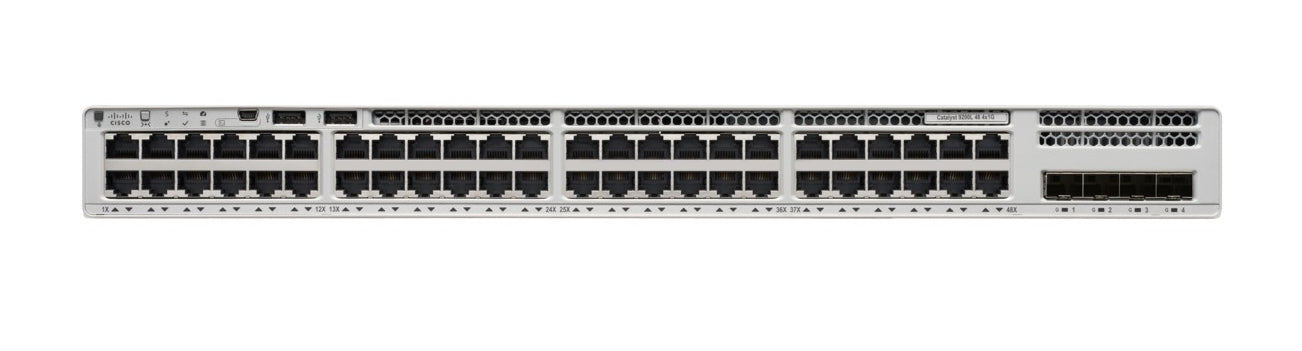 Cisco Catalyst 9200L Managed L3 10G Ethernet (100/1000/10000) Gray