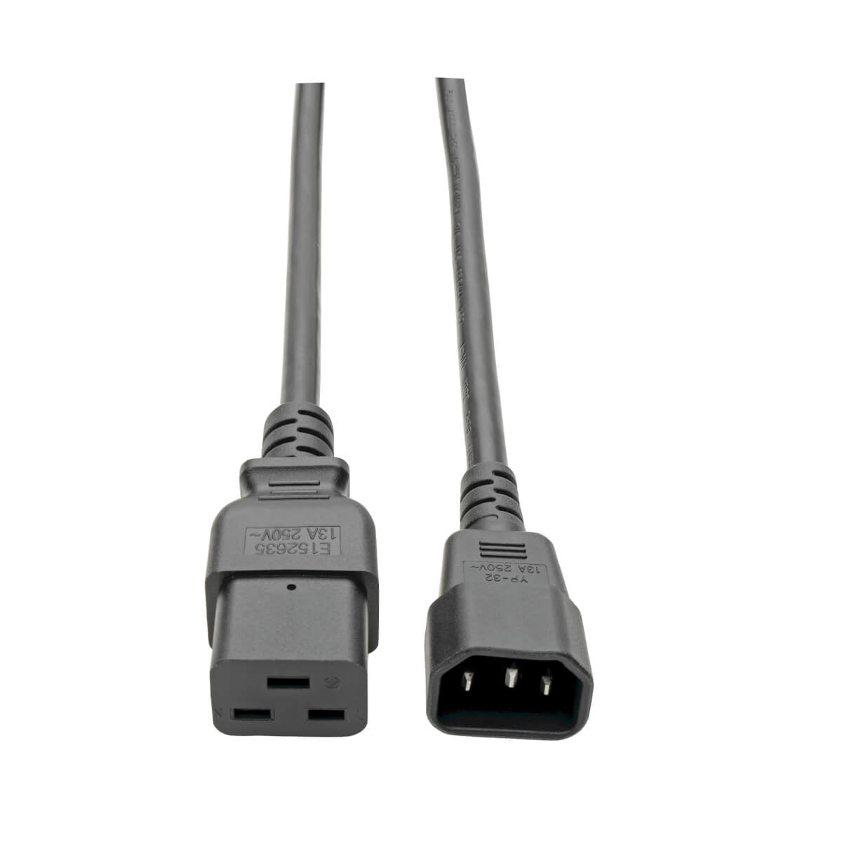 P047-006-10A - Tripp Lite 10FT POWER CORD ADAPTER CABLE C19 TO C14 10A 16AWG