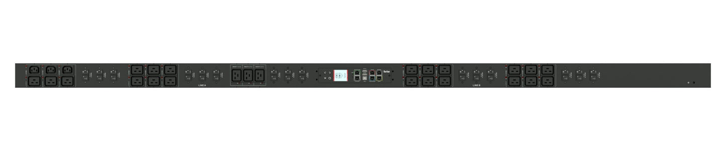 Raritan PX3-4418X2YU-V2 power distribution unit (PDU) 27 AC outlet(s) 0U Black