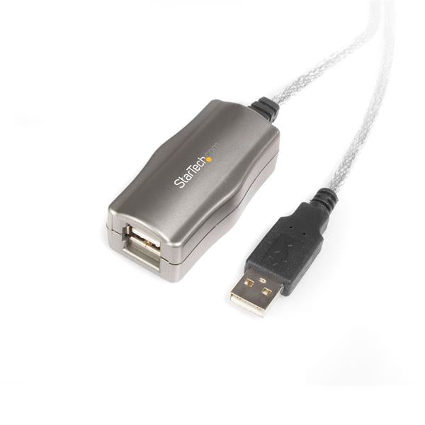 USB2FAAEXT15 - StarTech.com RELIABLY EXTEND THE DISTANCE OF A USB 2.0 DEVICE AN ADDITIONAL 16FT - USB ACTIVE